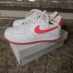 Nike Air Force 1 07 Next Nature Damen White Pink Sneaker Size 6.5